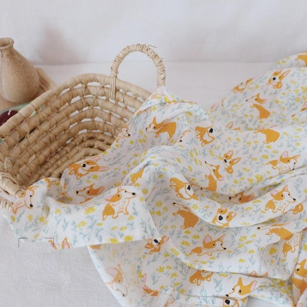 Tenderly Double Layer Bamboo Muslin Swaddle (10 Designs)