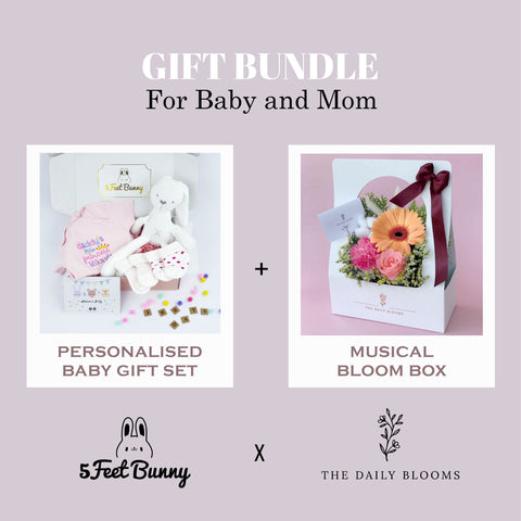 Petite Lil' Bub Gift Set & Musical Floral Box