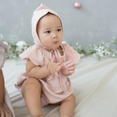 Organic Cotton Ruffle Romper