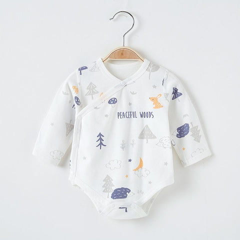 Peaceful Woods Kimono Cotton Bodysuit