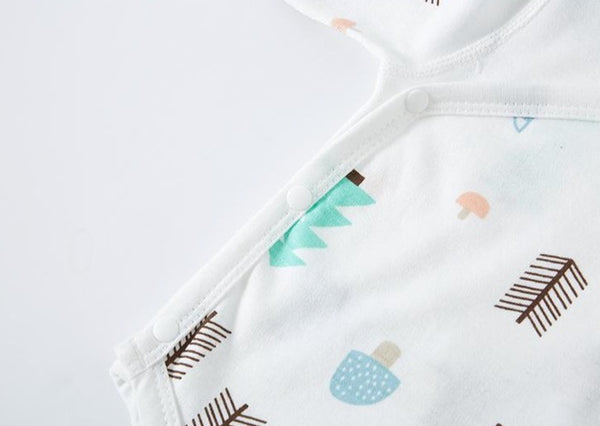 Peaceful Woods Kimono Cotton Bodysuit