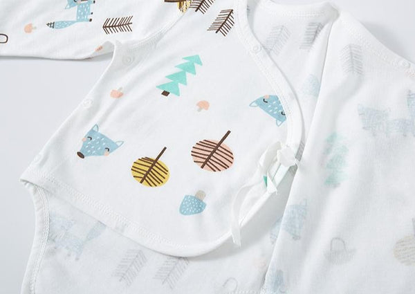 Peaceful Woods Kimono Cotton Bodysuit