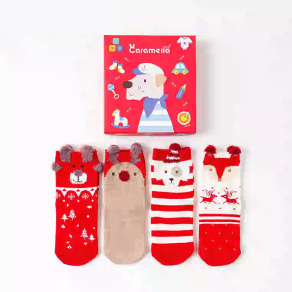 Happy Feet Ankle Socks Gift Set (4 pack)