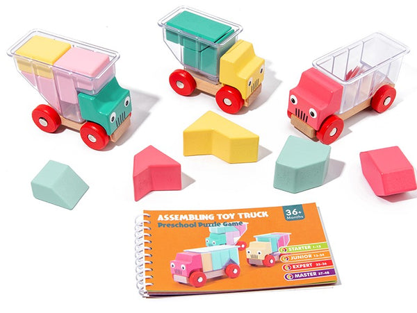 [PO] Assembling Toy Truck Puzzle Game