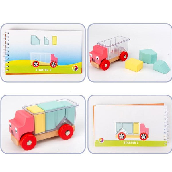 [PO] Assembling Toy Truck Puzzle Game