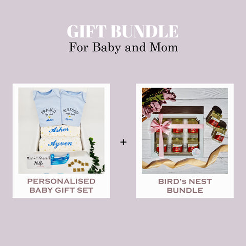 Double The Joy Twins Gift Set & Bird's Nest Bundle