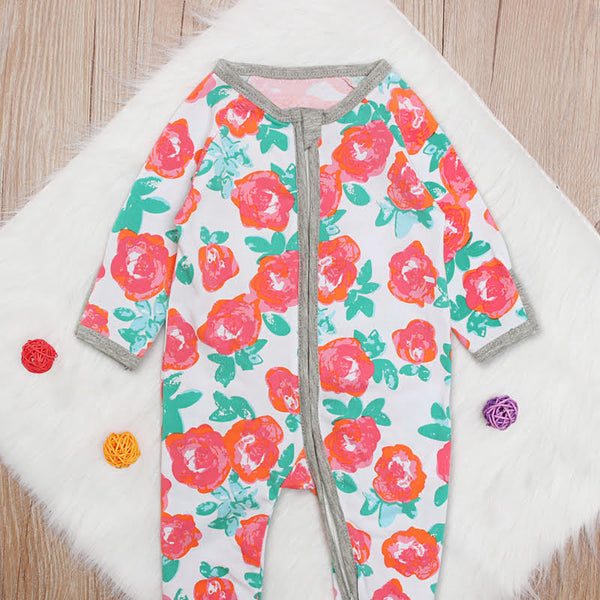 Sweet Floral Sleep Suit