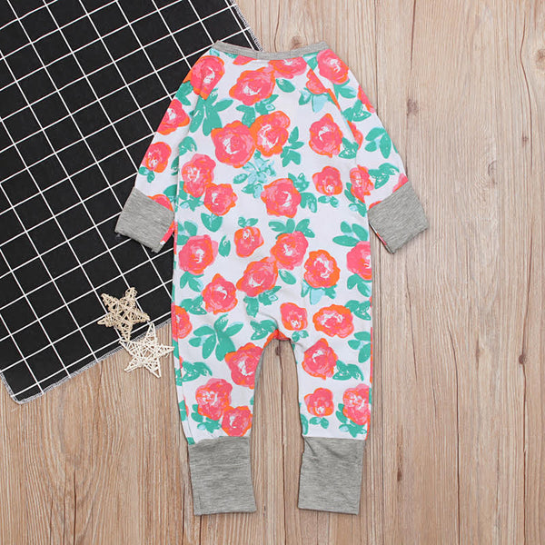 Sweet Floral Sleep Suit